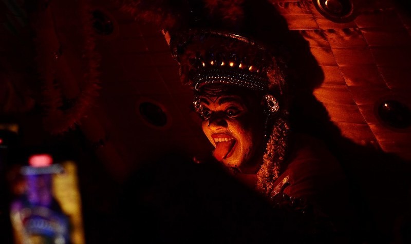 In Images: 66 Palli Club brings Kerala’s sacred Theyyam to Durga Puja for the first time