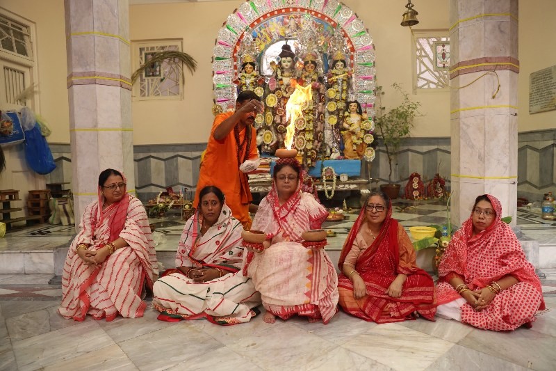 In Images: Rituals at 121-year-old Bholanath Dham Durga Puja in Kolkata