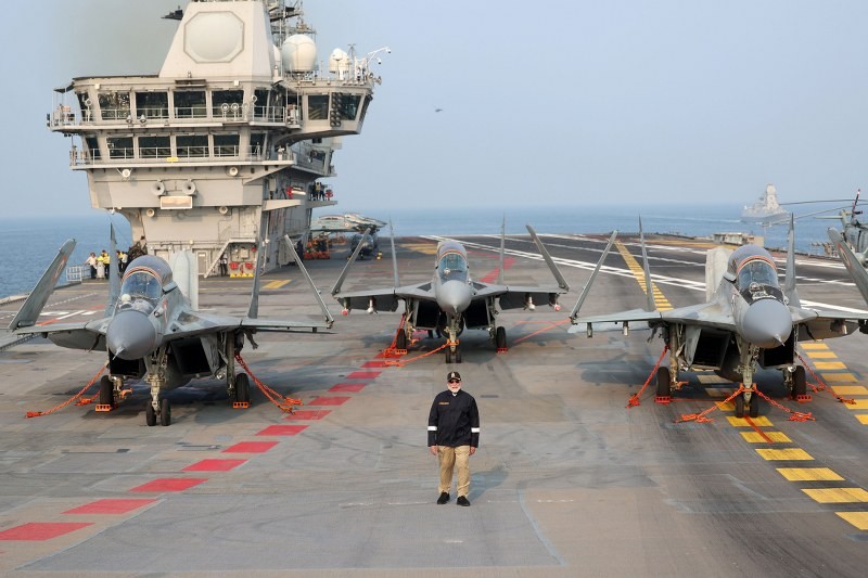In Images: PM Modi celebrates Diwali with Navy personnel at INS Vikrant