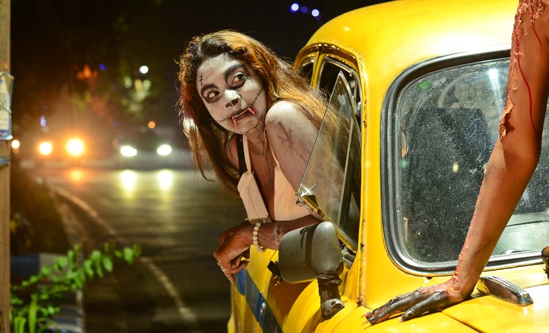 In Images: Kolkata celebrates Halloween with themed costumes