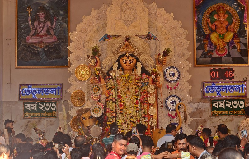 In Images: Chandannagar Celebrates Jagadhatri Puja