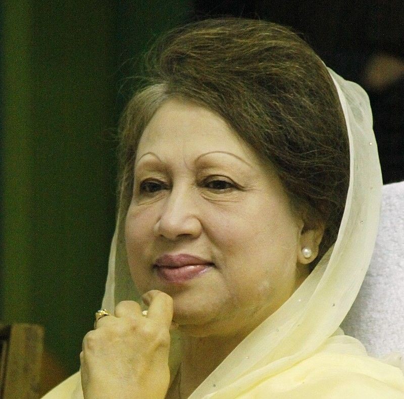 Khaleda Zia was jailed for corruption during former PM Sheikh Hasina's regime.