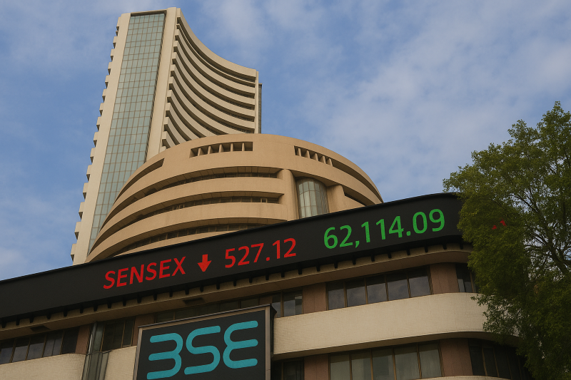 Market mayhem! Sensex tanks 500 points, Nifty slips under 25,600