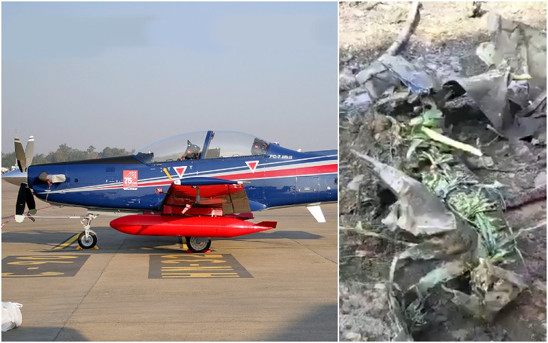 IAF trainer aircraft crashed near Tambaram, Chennai, during a routine sortie; the pilot safely ejected without casualties.