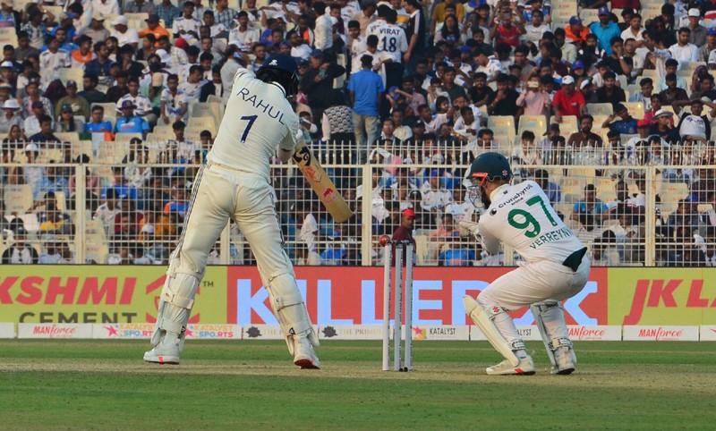 In Images: India dominate day 1 of first Test against South Africa at Eden Gardens