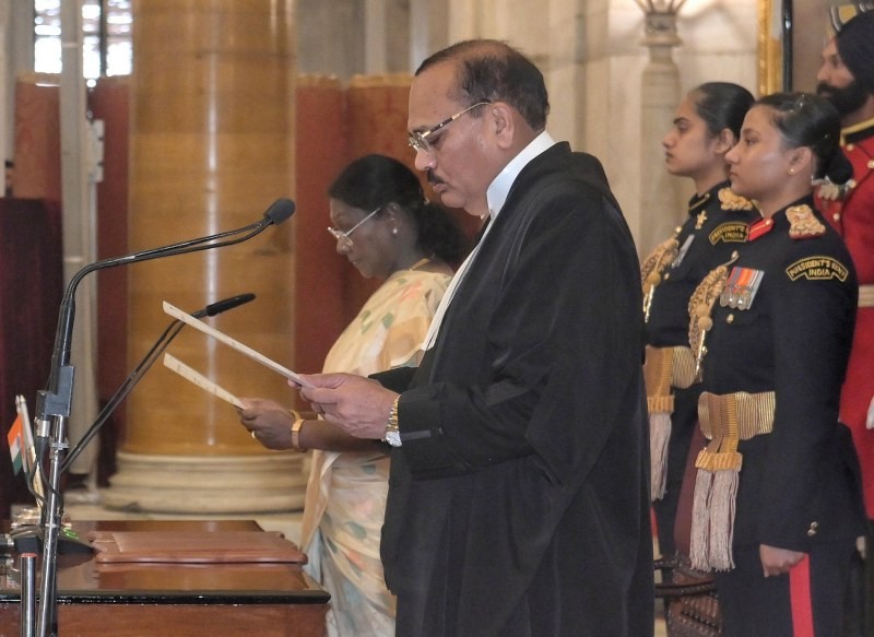 In Images: Justice Surya Kant takes oath 53rd CJI