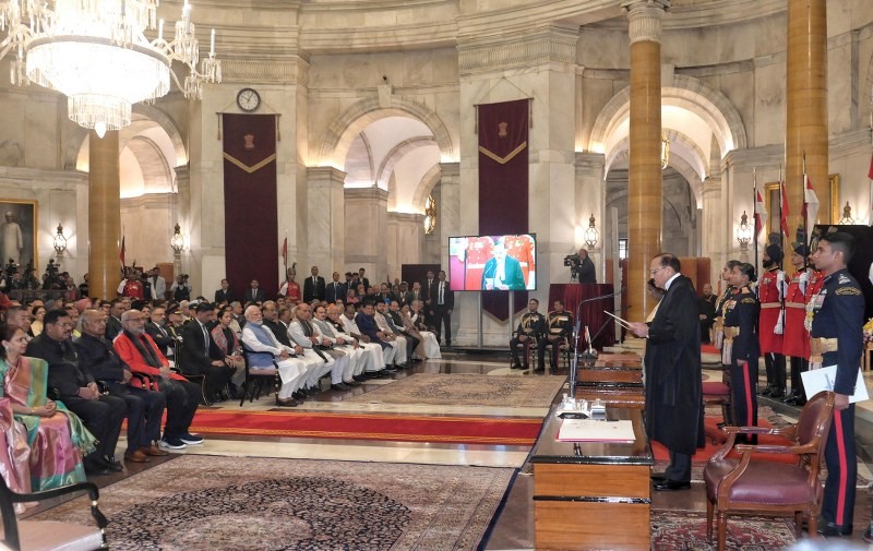 In Images: Justice Surya Kant takes oath 53rd CJI