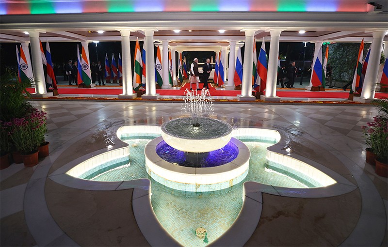 In images: PM Modi welcomes Vladimir Putin for India -Russia Summit