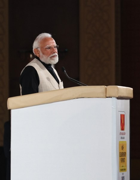 In Images: Modi addresses Hindustan Times Leadership Summit