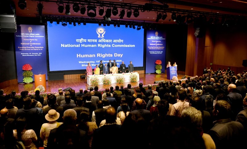 In Images: President Droupadi Murmu attends Human Rights Day celebration in New Delhi