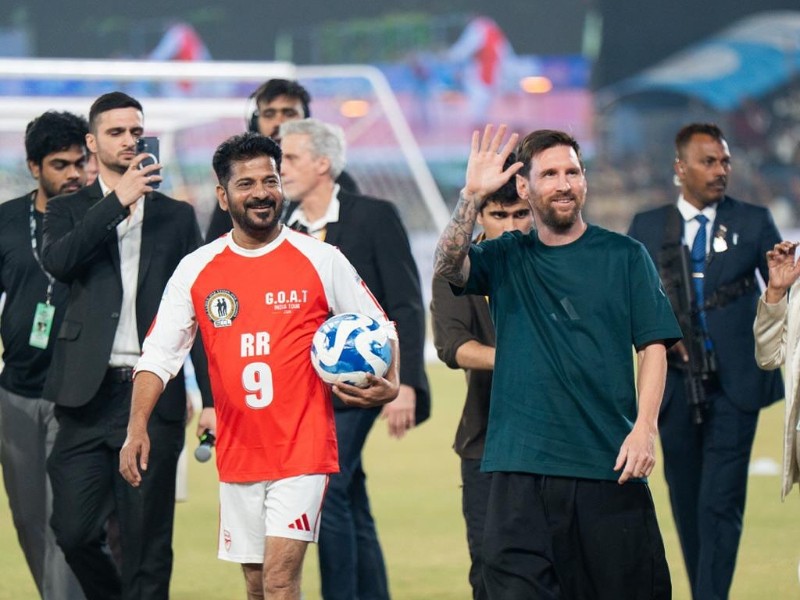 Hyderabad restores order to Messi’s GOAT India Tour after chaotic scenes disrupted the Kolkata leg.