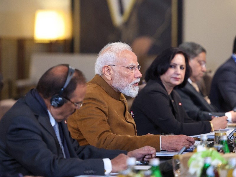 In Images: PM Modi holds delegation talks with Jordan