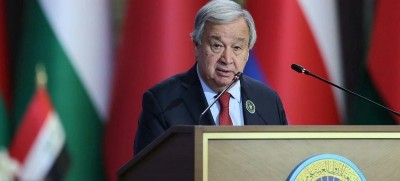 Guterres reiterates call for Gaza ceasefire at Arab League Summit