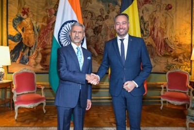 Welcomed Belgium’s support and solidarity in combatting terrorism: S Jaishankar after meeting Maxime Prevot 