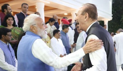 In Images: PM Modi's informal meeting with delegations that briefed world on Operation Sindoor