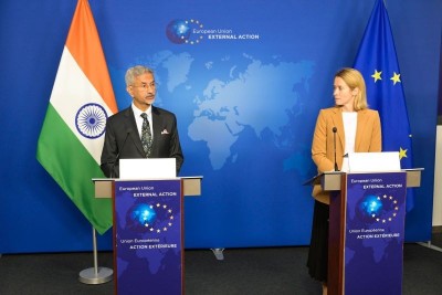 Brussels: S Jaishankar attends EU-India Strategic Dialogue with Kaja Kallas, highlights zero-terrorism issue