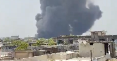 Air India plane crashes near airport in Ahmedabad