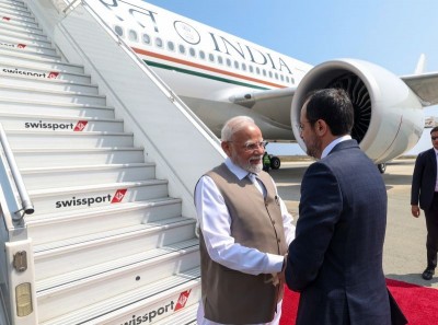 Narendra Modi arrives in Cyprus on first leg of three-nation tour