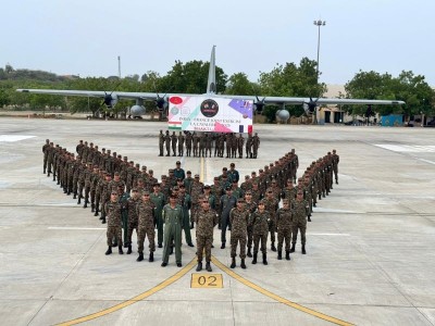 Indian Army contingent departs for France to participate in Joint Military Exercise