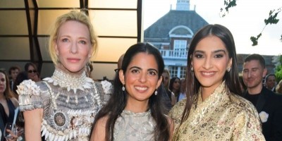 Sonam Kapoor stuns alongside Oscar Award winner Cate Blanchett at Serpentine Summer Party with Isha Ambani