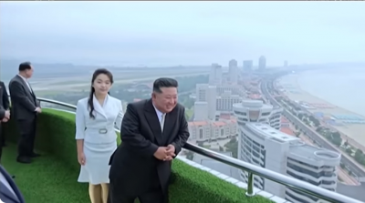 North Korea tourism push: Kim Jong-un unveils beach resort with daughter