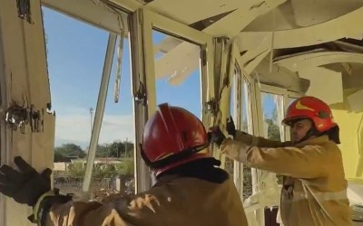 Russia launches aerial strikes on Ukraine with 477 drones, 60 missiles