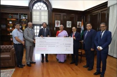 Bank of India pays dividend of Rs. 1,353 cr to govt