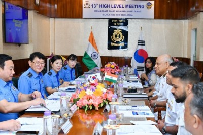India, Korea coast guard officials discuss maritime search, rescue during Delhi HLM