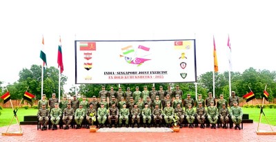 India-Singapore defence cooperation: Exercise Bold Kurukshetra commences in Jodhpur today