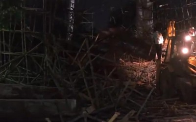 Over 15 injured as under-construction structure collapses in Nagpur