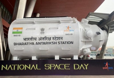 ISRO unveils model of Bharatiya Antariksh Station
