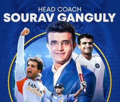 Ex-Indian captain Sourav Ganguly appointed as head coach of a foreign franchise