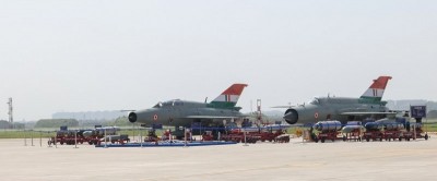 MiG-21 makes final sortie, Rajnath Singh hails the aircraft as symbol of continuity of courage