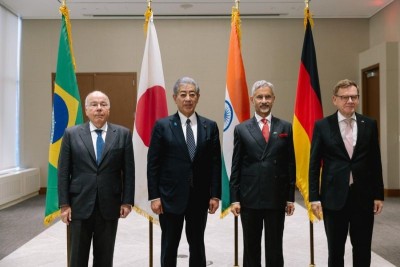 G4 nations press for UNSC reforms, Jaishankar attends meeting