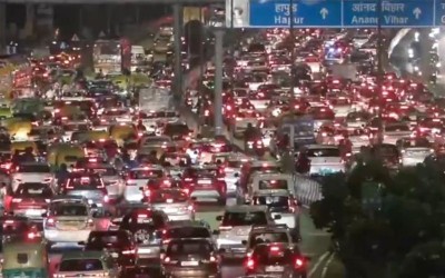 Heavy rain disrupts Delhi: 15 flights diverted, traffic snarls across city