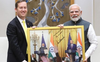 ‘President Trump’s great personal friend’: US envoy-designate meets PM Modi, discusses trade, tech amid tariff tensions