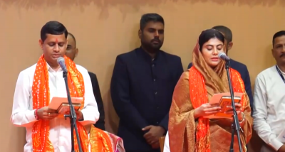 Ravindra Jadeja's wife Rivaba Jadeja features in Bhupendra Patel's new Gujarat ministerial team
