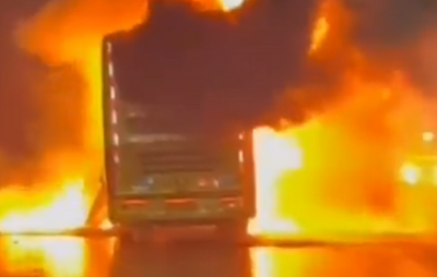 Andhra Pradesh: 11 die after bus catches fire following collision with two-wheeler