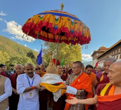 S Jaishankar deeply moved as Bhutan hosts Lord Buddha’s relics with warmth