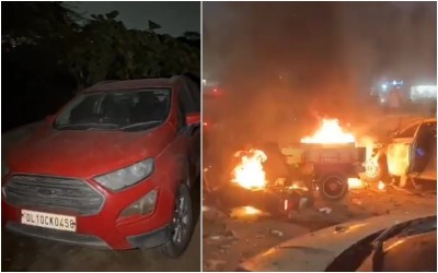 Red EcoSport SUV linked to Delhi blast traced in Haryana after massive police hunt