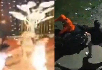 Maharashtra wedding turns violent as groom stabbed on stage! Videographer chases attacker with drone