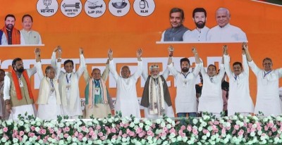 Modi-Nitish script NDA's colossal Bihar victory, Mahagathbandhan reduced to rubble