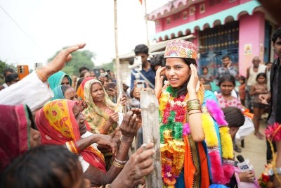Bihar turns up the volume! Singer-turned-politician Maithili Thakur set to become the youngest MLA in the state