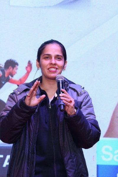 In Images: Saina Nehwal inaugurates Ekal Run in Kolkata