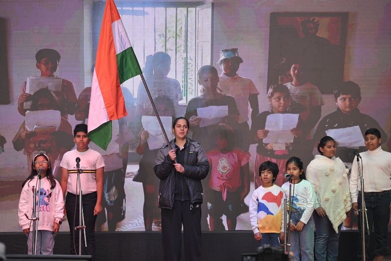 In Images: Saina Nehwal inaugurates Ekal Run in Kolkata