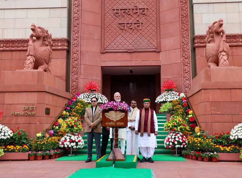 In Images: PM Modi’s message from Parliament on Budget Session Day 2