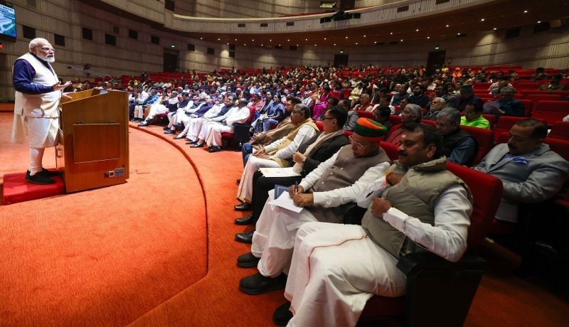 In Images: Inside PM Modi’s key meet with BJP MPs
