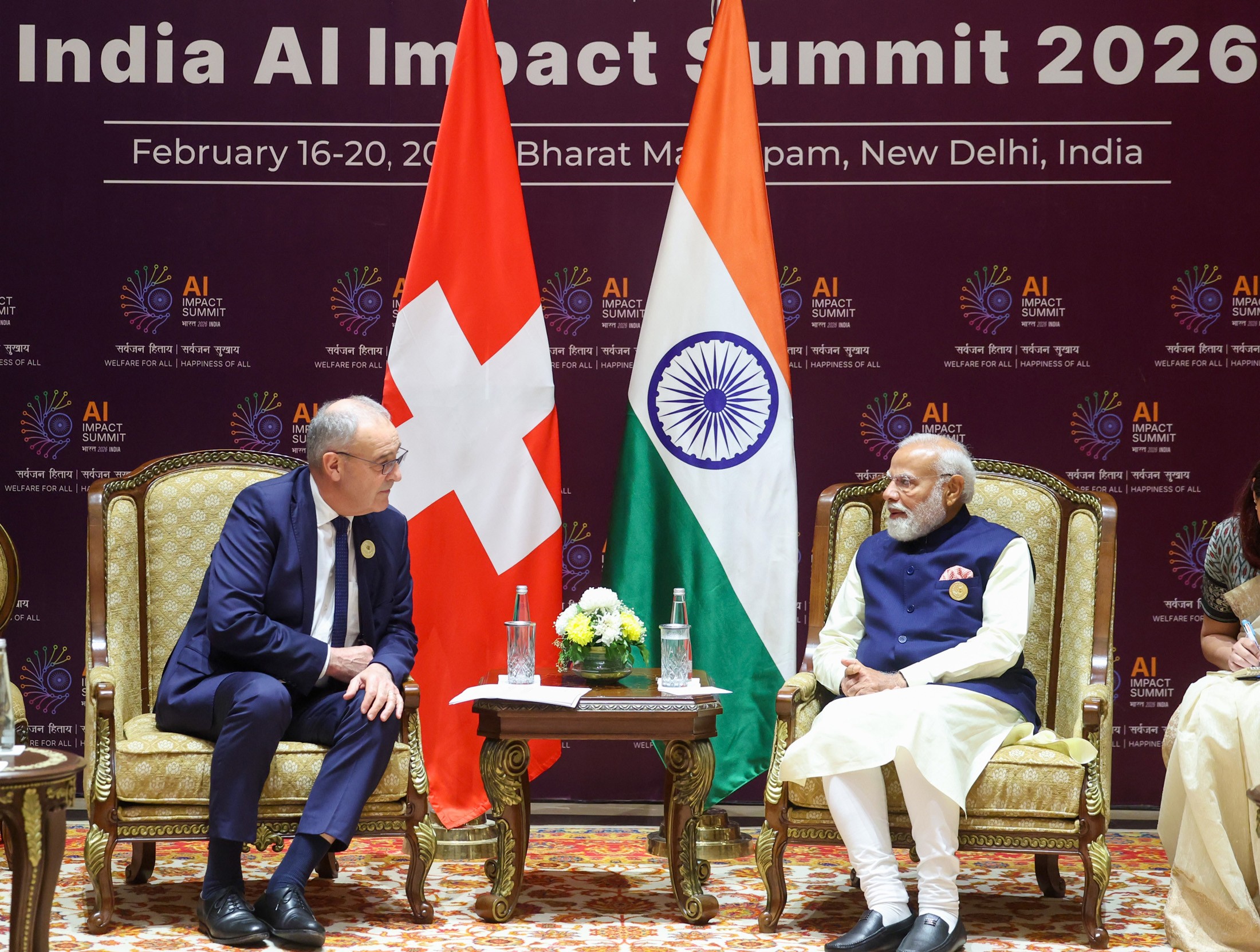 In Images: PM Modi meets global leaders on the sidelines of India AI Summit 2026