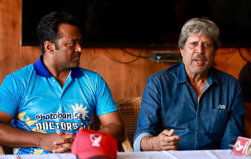 Kapil Dev visits Kolkata to attend Dr. Vace Paes Cup 2026 Cricket Match