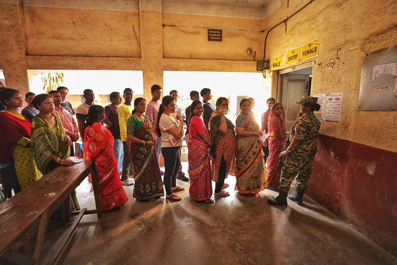 In Images: Polling underway in Bengal's Panskura